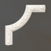 3d model Gypsum corner element DELH 038 (250x250x24) - preview