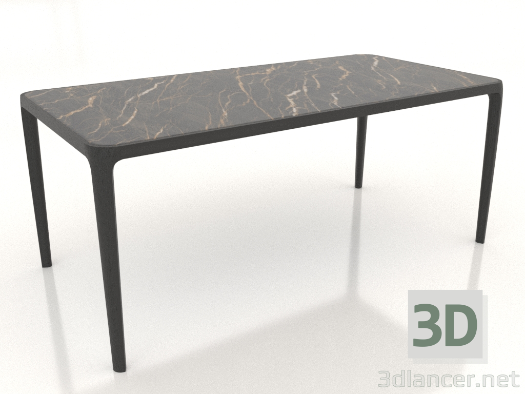 modèle 3D Table Casauri en grès cérame 1800x900 mm (Chêne noir, option 2) - preview