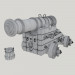 3d Naval gun "Unicorn". Vessel cannon Unicorn model buy - render