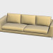 3d model Sofa straight Ray - preview