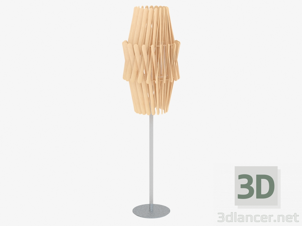 3D modeli Zemin lambası F23 C04 69 - önizleme