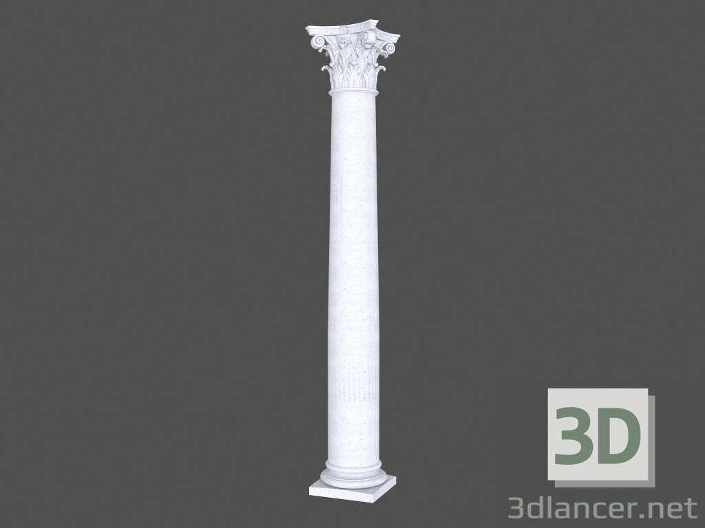 modèle 3D Colonne (K49K) - preview