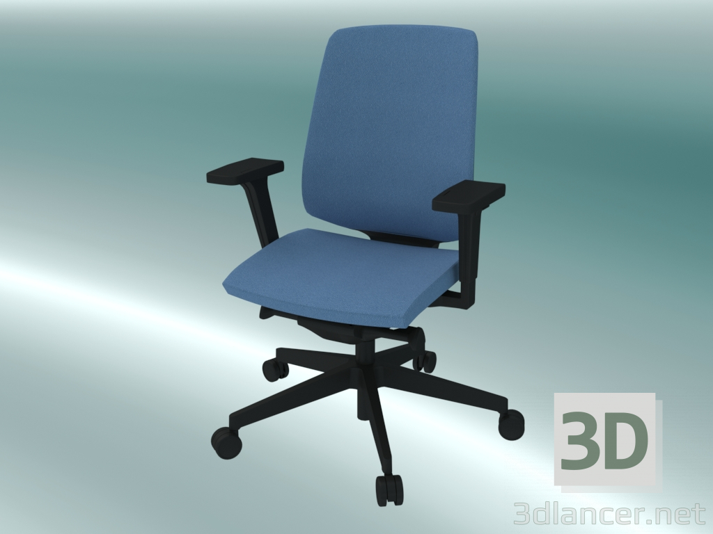 3d model Armchair (230SFL P59, Lumbar Support A) - preview