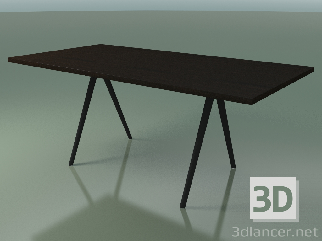 Modelo 3d Mesa retangular 5432 (H 74 - 90x180 cm, pés 180 °, folheados L21 wenge, V44) - preview