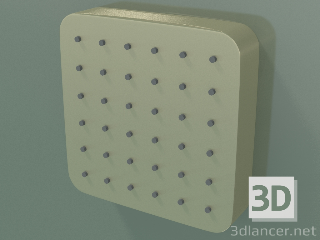 Modelo 3d Módulo de chuveiro 120x120 para tubo flexível de instalação oculta (36822990) - preview