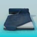 modello 3D Letto - anteprima