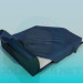 modello 3D Letto - anteprima