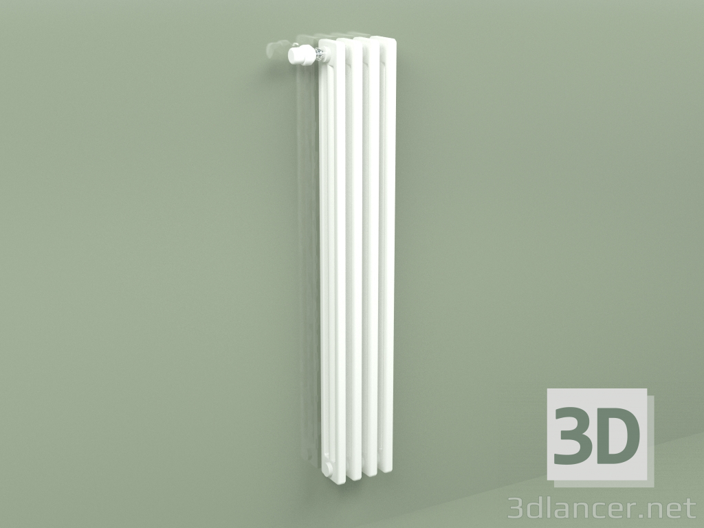 3d model Radiator Delta Laserline (DL3, H 1200 mm, RAL - 9016) - preview