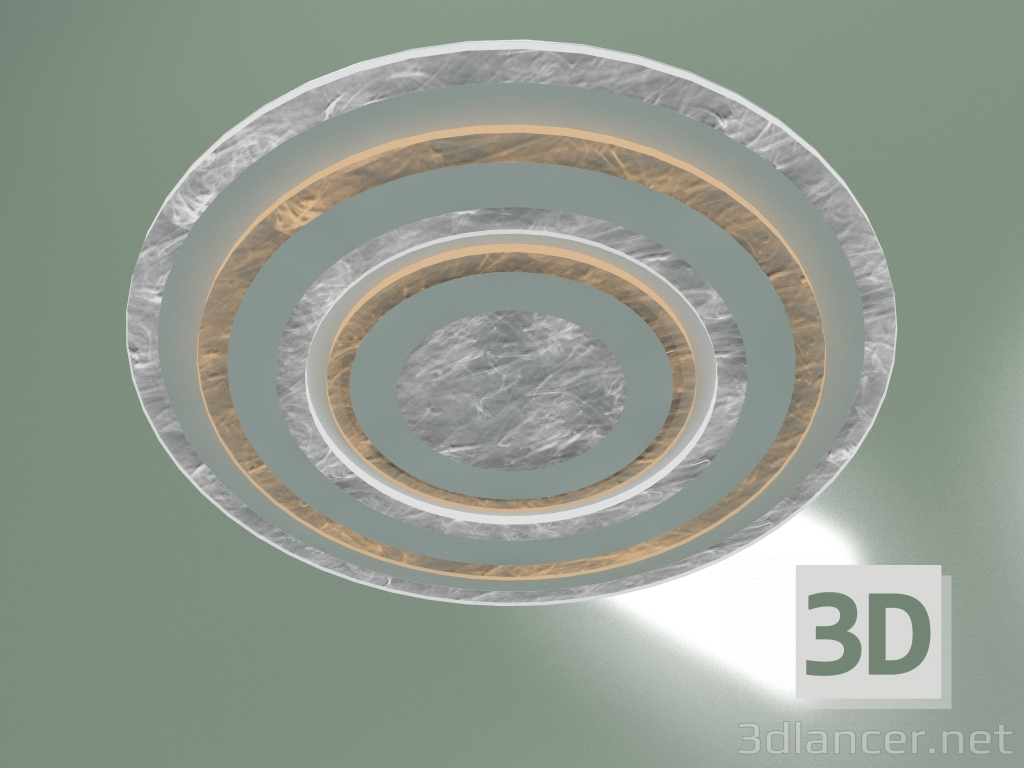 modello 3D Lampada da soffitto a LED Freeze 90209-1 - anteprima