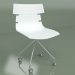 3d model Return chair on wheels (white) - preview