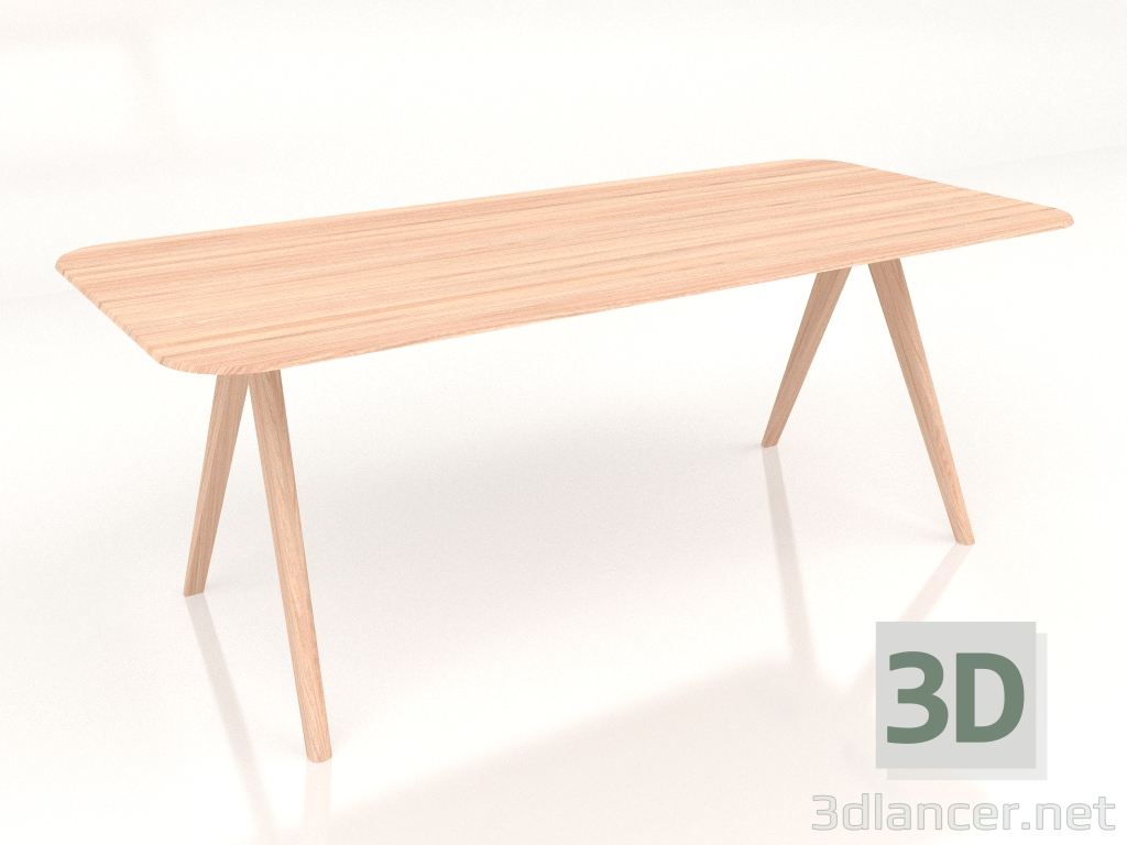 3d model Mesa de comedor Ava 200 - vista previa