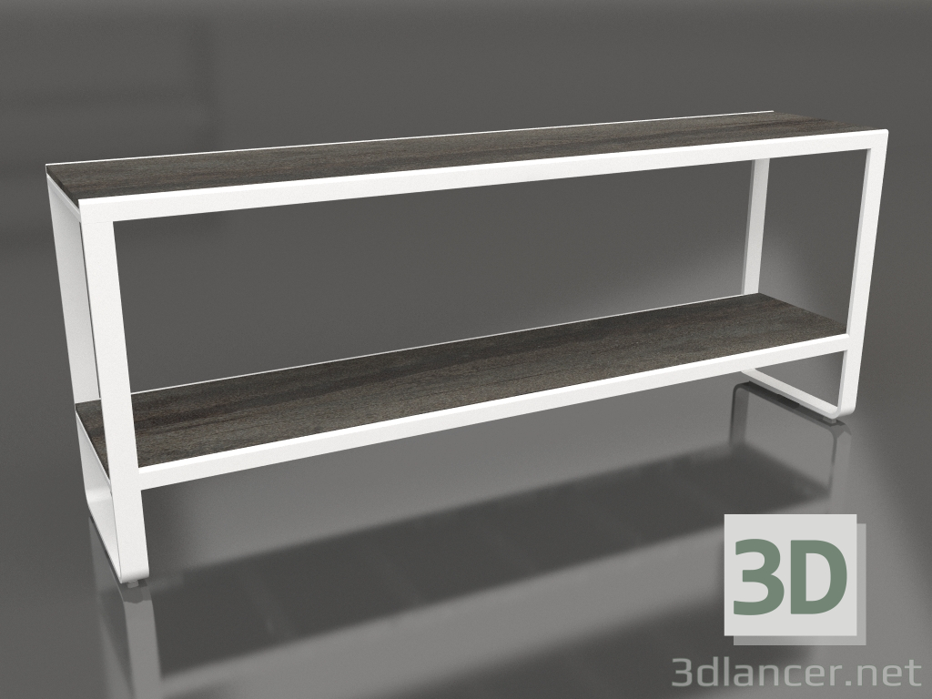 3D Modell Rack 180 (DEKTON Radium, Weiß) - Vorschau