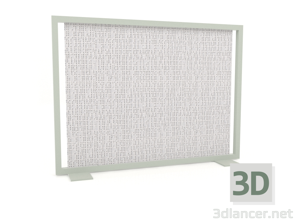 3d модель Экранная перегородка 150x110 (Cement grey) – превью