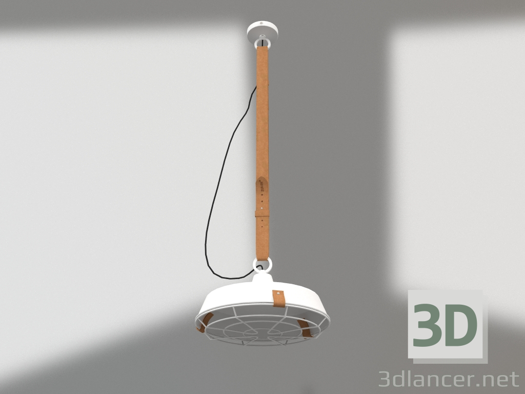 Modelo 3d Candeeiro suspenso Dek 40 (Branco) - preview