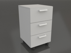 Тумба подкатная ЛК-400 ТПЯ 673 (с 3-мя ящиками)