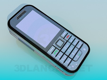 3d model Nokia 6233 - preview