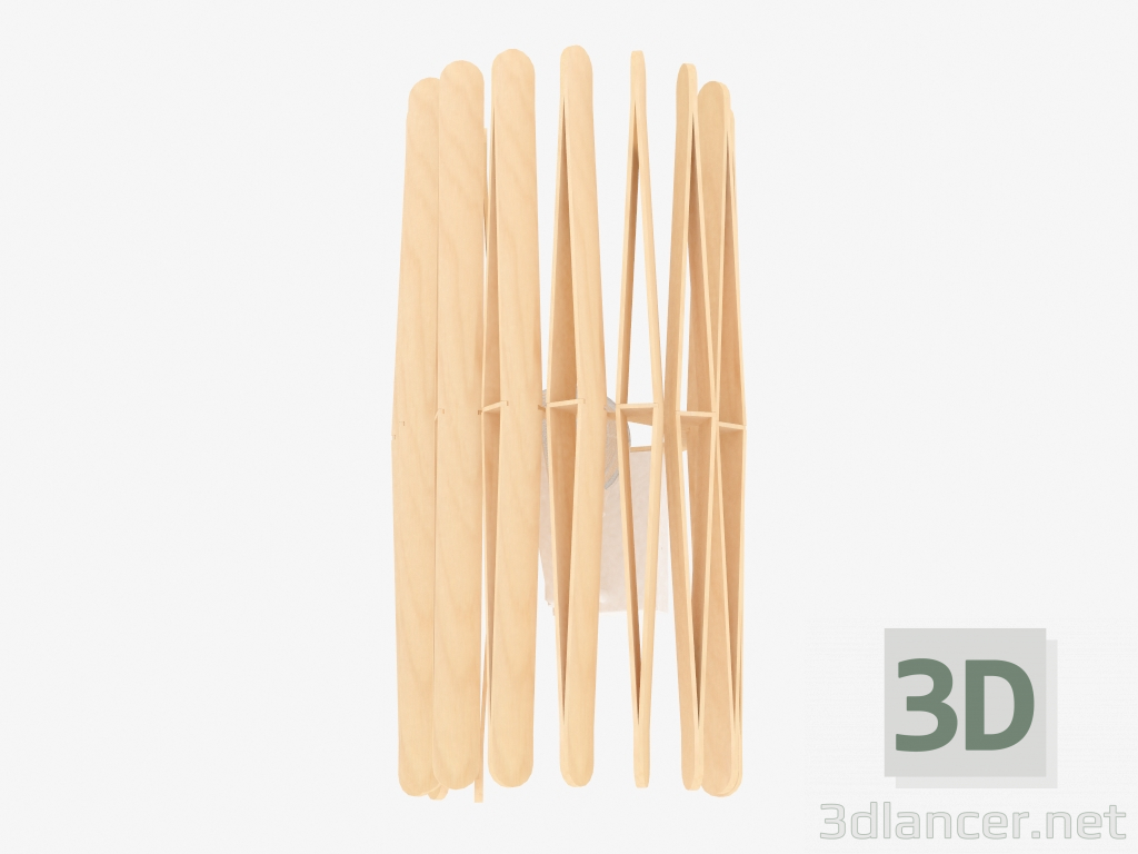 3D Modell Wandleuchte F23 D01 69 - Vorschau