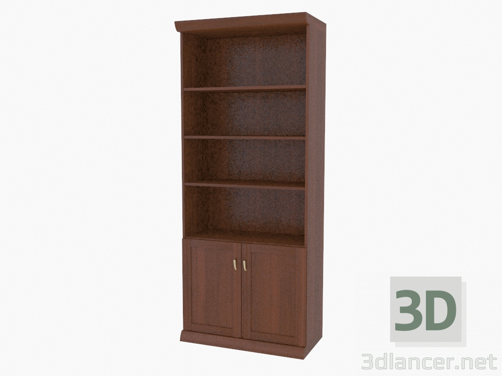 3d model Armario con estantes abiertos (261-16) - vista previa