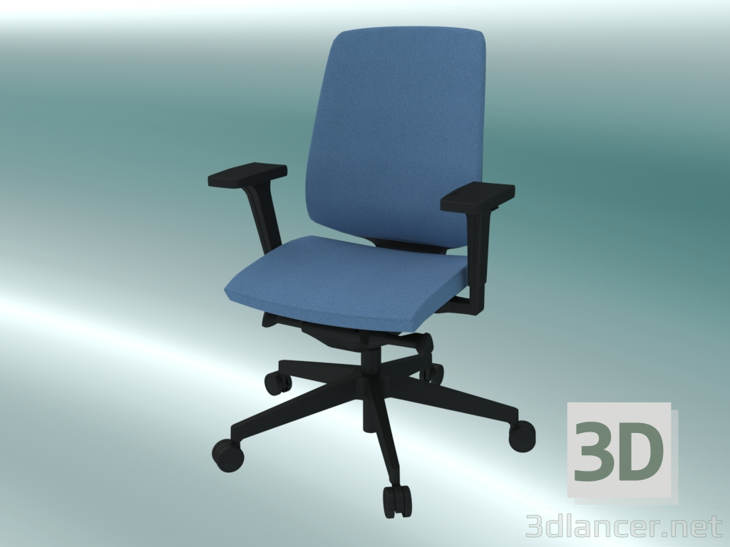 modello 3D Poltrona (230SFL P59, supporto lombare B) - anteprima