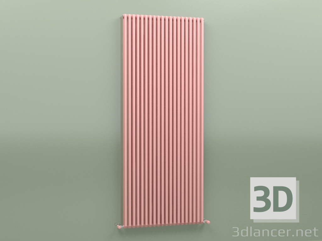 modello 3D Radiatore SAX 2 (H 2000 20 EL, Rosa - RAL 3015) - anteprima