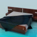 3D Modell Bett - Vorschau