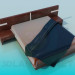 3D Modell Bett - Vorschau