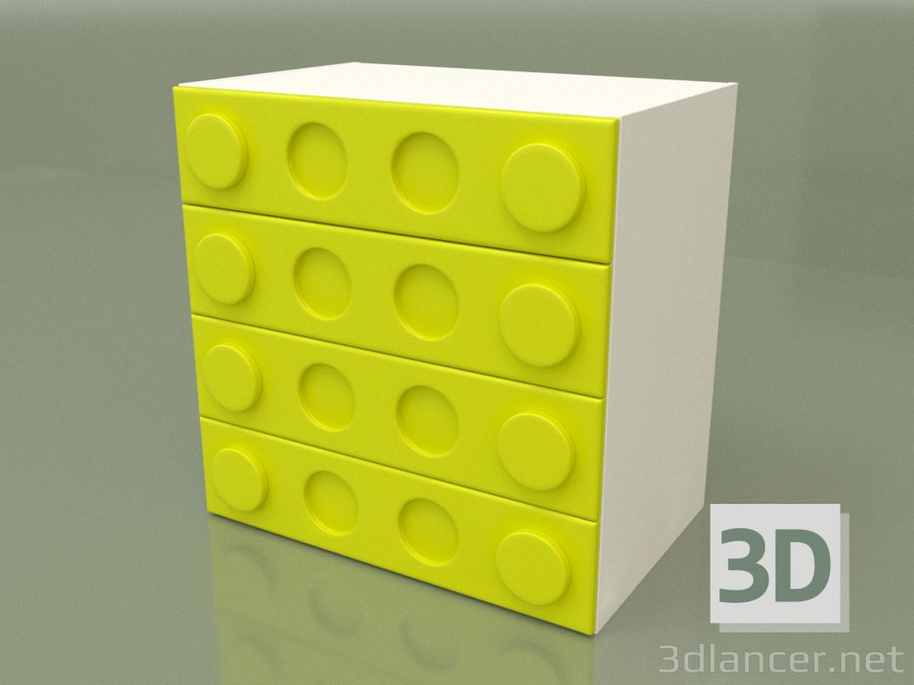 3d model Cajonera (Lima) - vista previa