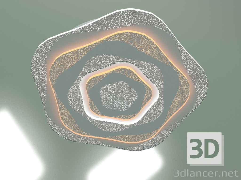 Modelo 3d Lâmpada LED de teto Congelar 90210-1 - preview