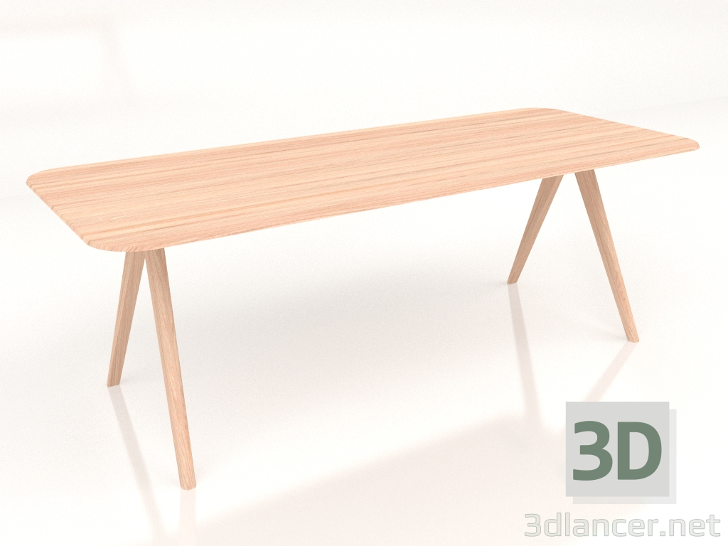 3d model Mesa de comedor Ava 220 - vista previa