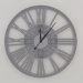 3d model Wall clock GRACEFUL (silver) - preview