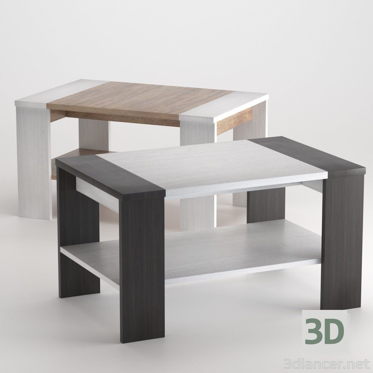 3d Table model buy - render