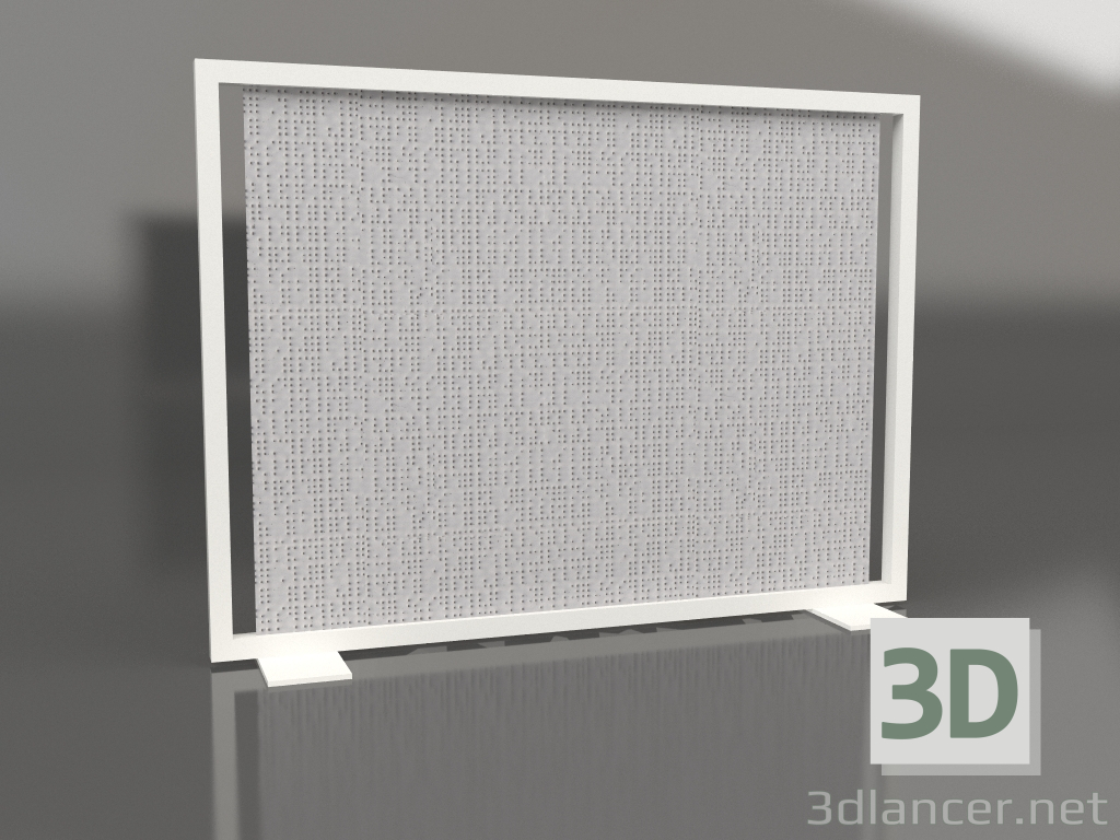 3d model Biombo 150x110 (Gris ágata) - vista previa