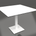 Modelo 3d Mesa de jantar com perna de coluna 90x90 (branca) - preview