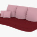 3d model Sofa Miami - preview