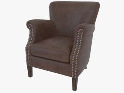 Fauteuil en cuir ROLAND FAUTEUIL (602.019-L07)