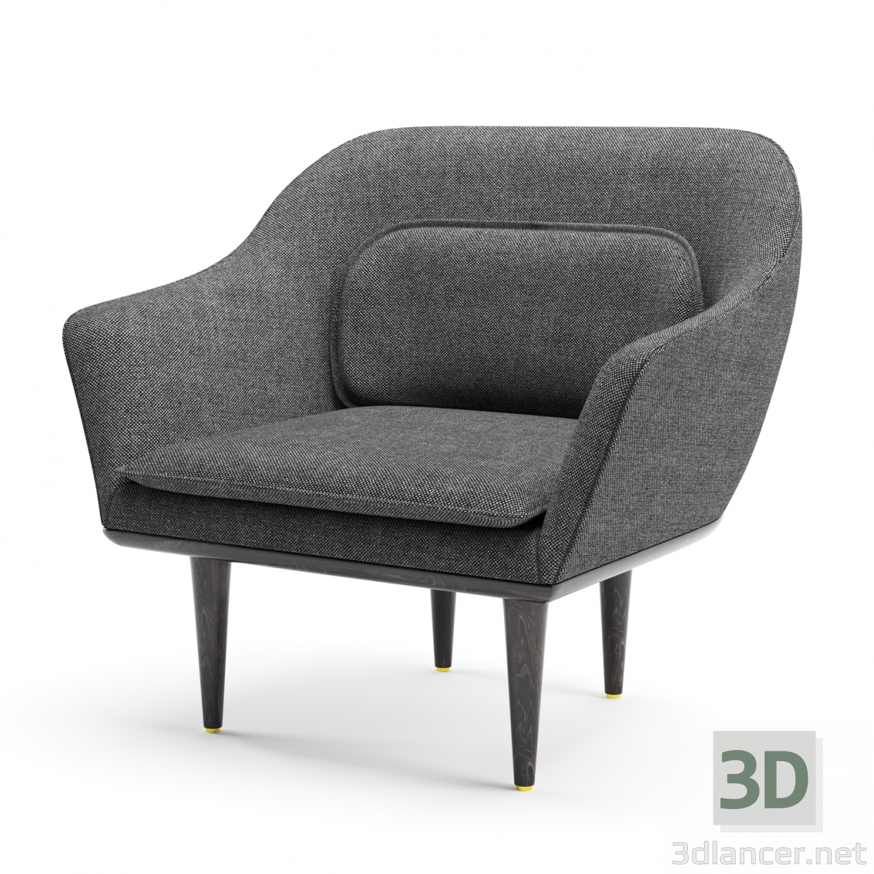 modello 3D di Stellar Works Lunar Lounge comprare - rendering