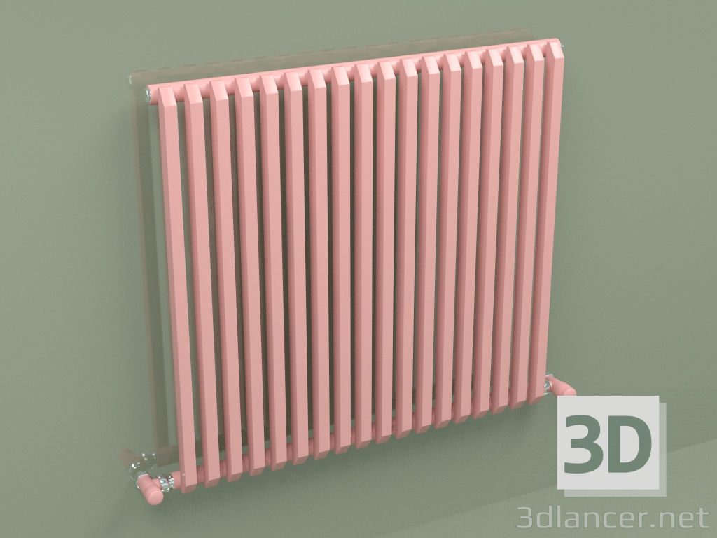 3D modeli Radyatör SAX (H 680 18 EL, Pembe - RAL 3015) - önizleme