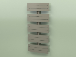 Heated towel rail - Apolima (1430 x 650, RAL - 7013)