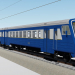 3d Electric train ED4M model buy - render