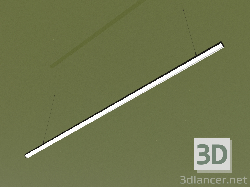 3D Modell Beleuchtungskörper LINEAR O28 (1250 mm) - Vorschau