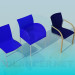 3d model Office chairs - preview