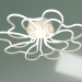 3d model Ceiling lamp 90135-8 (white) - preview