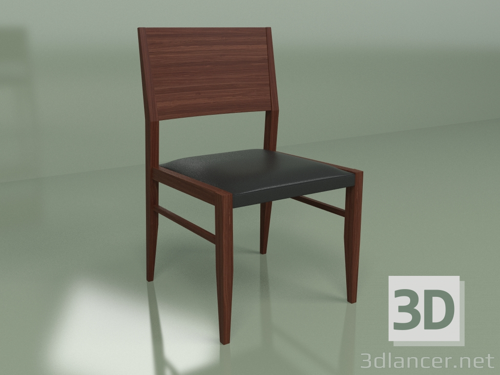 3D modeli Sandalye James Tan yüksekliği 85 cm - önizleme