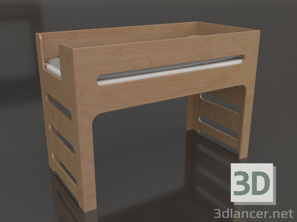 3d model Cama alta MODE PA (UVDPAA) - vista previa