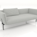 3D Modell 2,5-Sitzer-Sofa (Option 2) - Vorschau