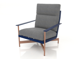 Fauteuil club (Bleu nuit)