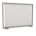 3d model Screen partition 150x110 (Quartz gray) - preview