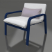 3d model Sillón (Azul noche) - vista previa