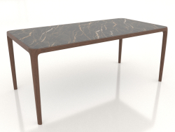 Table Casauri en grès cérame 1800x900 mm (Noyer clair, option 2)