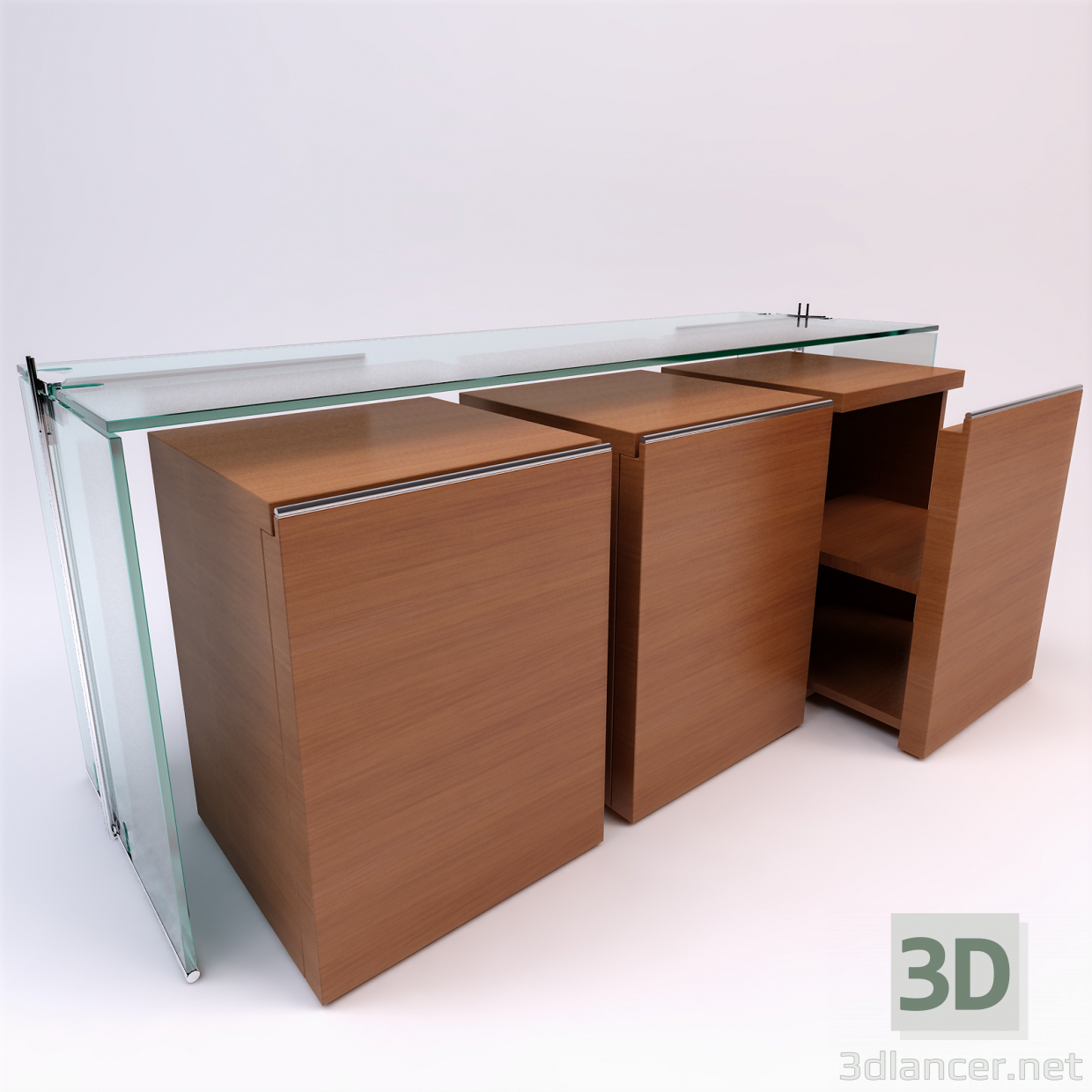 Modelo 3d Tresser Bufete tresserra - preview